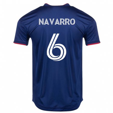 Kandiny Niño Camiseta Miguel Navarro #6 Armada 1ª Equipación 2023/24 La Camisa Chile