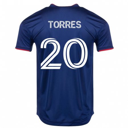 Kandiny Niño Camiseta Jairo Torres #20 Armada 1ª Equipación 2023/24 La Camisa Chile