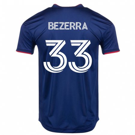 Kandiny Niño Camiseta Victor Bezerra #33 Armada 1ª Equipación 2023/24 La Camisa Chile