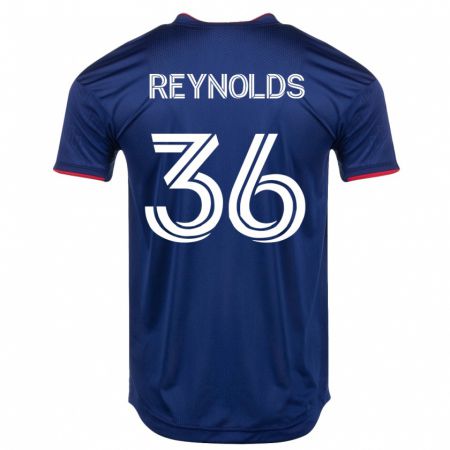 Kandiny Niño Camiseta Justin Reynolds #36 Armada 1ª Equipación 2023/24 La Camisa Chile