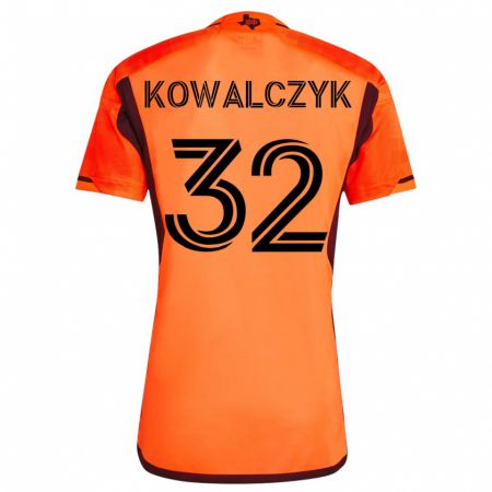 Kandiny Niño Camiseta Sebastian Kowalczyk #32 Naranja 1ª Equipación 2023/24 La Camisa Chile