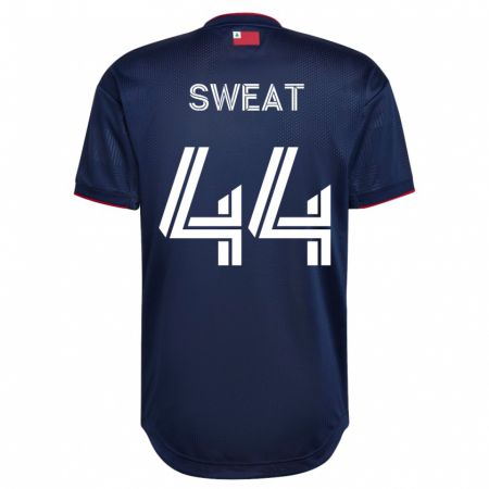 Kandiny Niño Camiseta Ben Sweat #44 Armada 1ª Equipación 2023/24 La Camisa Chile