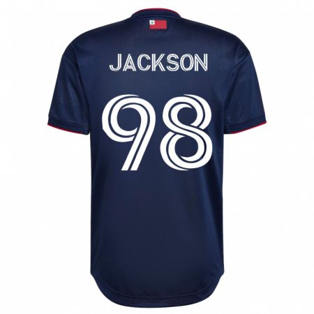 Kandiny Niño Camiseta Jacob Jackson #98 Armada 1ª Equipación 2023/24 La Camisa Chile
