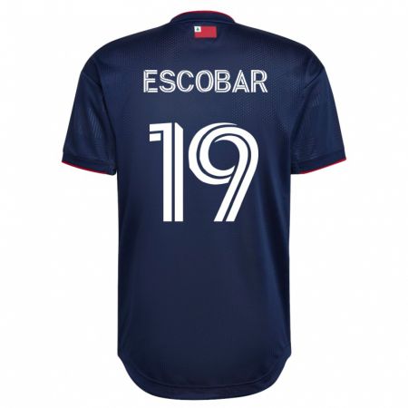 Kandiny Niño Camiseta Olger Escobar #19 Armada 1ª Equipación 2023/24 La Camisa Chile