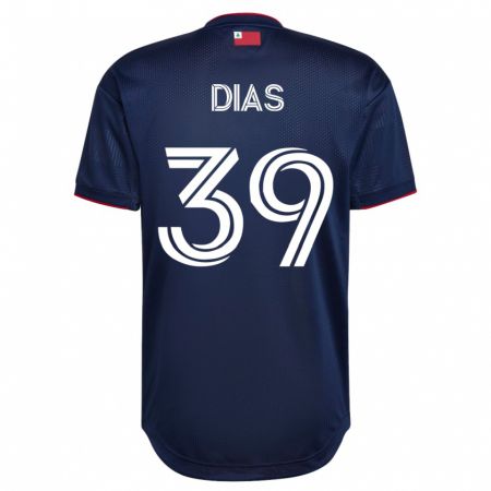 Kandiny Niño Camiseta Marcos Dias #39 Armada 1ª Equipación 2023/24 La Camisa Chile