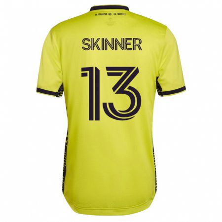 Kandiny Niño Camiseta Joey Skinner #13 Amarillo 1ª Equipación 2023/24 La Camisa Chile