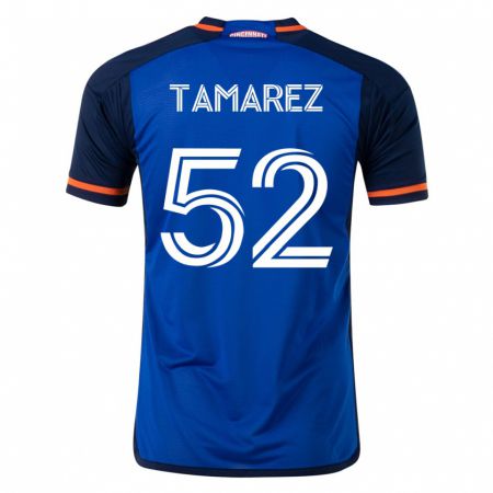 Kandiny Niño Camiseta Lucas Tamarez #52 Azul 1ª Equipación 2023/24 La Camisa Chile