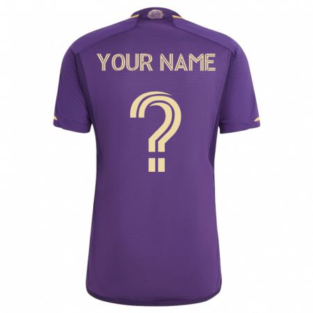 Kandiny Niño Camiseta Su Nombre #0 Violeta 1ª Equipación 2023/24 La Camisa Chile
