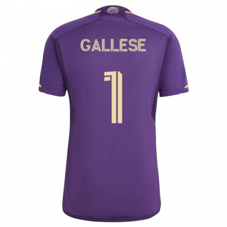 Kandiny Niño Camiseta Pedro Gallese #1 Violeta 1ª Equipación 2023/24 La Camisa Chile