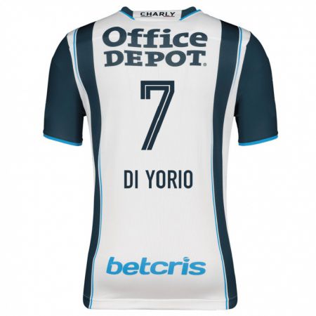 Kandiny Niño Camiseta Lucas Di Yorio #7 Armada 1ª Equipación 2023/24 La Camisa Chile