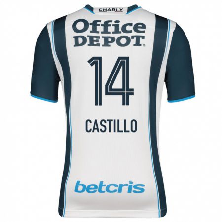 Kandiny Niño Camiseta José Castillo #14 Armada 1ª Equipación 2023/24 La Camisa Chile