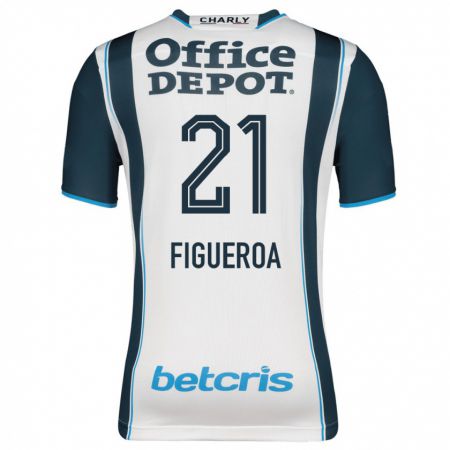 Kandiny Niño Camiseta Antonio Figueroa #21 Armada 1ª Equipación 2023/24 La Camisa Chile