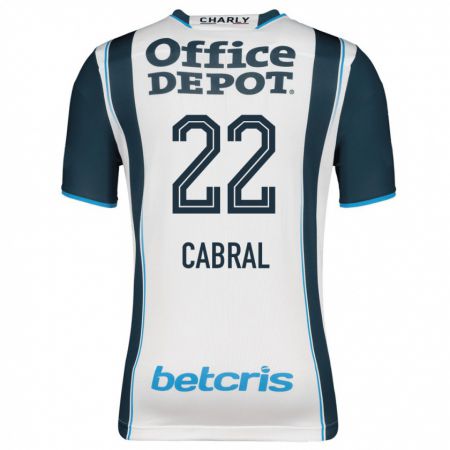 Kandiny Niño Camiseta Gustavo Cabral #22 Armada 1ª Equipación 2023/24 La Camisa Chile