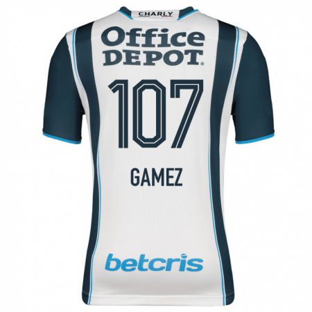 Kandiny Niño Camiseta Sergio Gámez #107 Armada 1ª Equipación 2023/24 La Camisa Chile