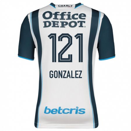 Kandiny Niño Camiseta Cristian González #121 Armada 1ª Equipación 2023/24 La Camisa Chile