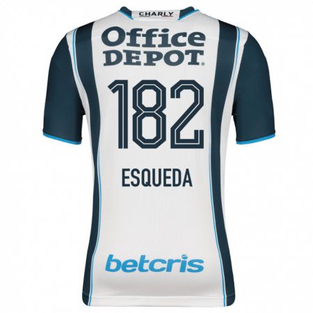 Kandiny Niño Camiseta Diego Esqueda #182 Armada 1ª Equipación 2023/24 La Camisa Chile