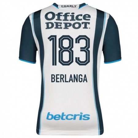 Kandiny Niño Camiseta Jorge Berlanga #183 Armada 1ª Equipación 2023/24 La Camisa Chile