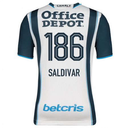 Kandiny Niño Camiseta José Saldívar #186 Armada 1ª Equipación 2023/24 La Camisa Chile