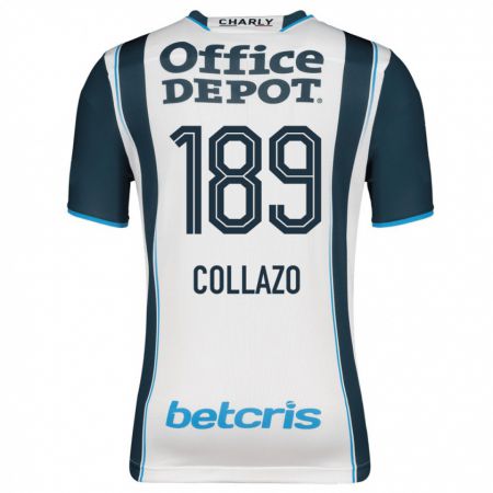 Kandiny Niño Camiseta David Collazo #189 Armada 1ª Equipación 2023/24 La Camisa Chile