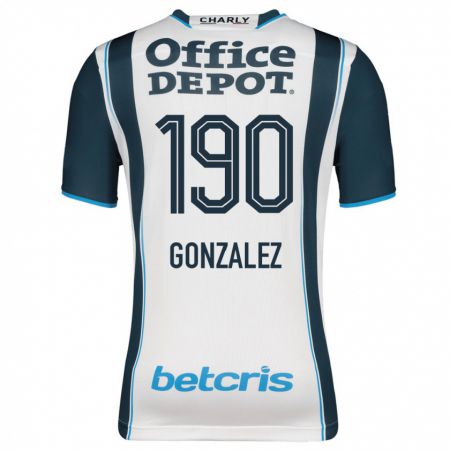 Kandiny Niño Camiseta Owen González #190 Armada 1ª Equipación 2023/24 La Camisa Chile