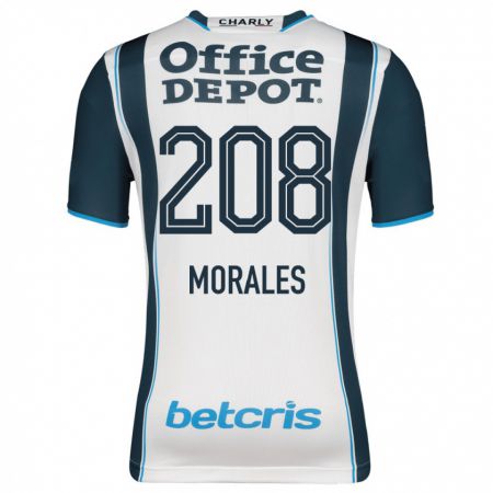 Kandiny Niño Camiseta Erik Morales #208 Armada 1ª Equipación 2023/24 La Camisa Chile