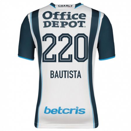 Kandiny Niño Camiseta Alán Bautista #220 Armada 1ª Equipación 2023/24 La Camisa Chile