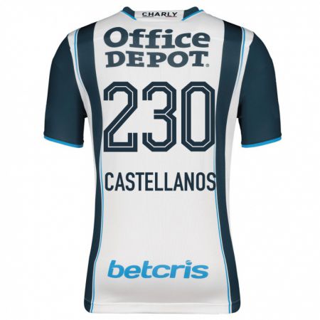 Kandiny Niño Camiseta Edson Castellanos #230 Armada 1ª Equipación 2023/24 La Camisa Chile