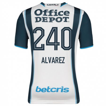 Kandiny Niño Camiseta Gael Álvarez #240 Armada 1ª Equipación 2023/24 La Camisa Chile