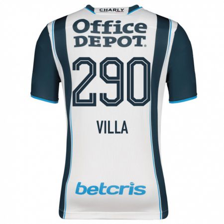 Kandiny Niño Camiseta Adrián Villa #290 Armada 1ª Equipación 2023/24 La Camisa Chile