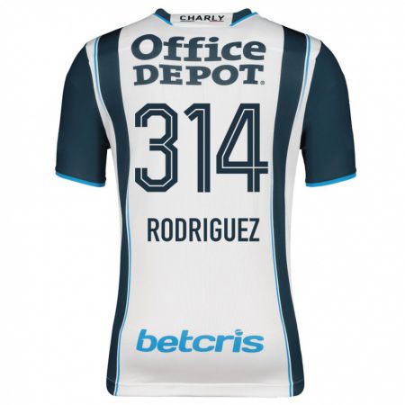 Kandiny Niño Camiseta Alan Rodríguez #314 Armada 1ª Equipación 2023/24 La Camisa Chile