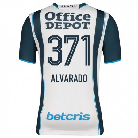 Kandiny Niño Camiseta Brandon Alvarado #371 Armada 1ª Equipación 2023/24 La Camisa Chile
