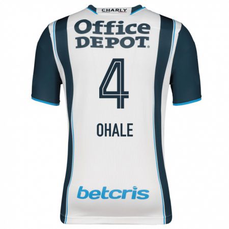 Kandiny Niño Camiseta Osinachi Ohale #4 Armada 1ª Equipación 2023/24 La Camisa Chile