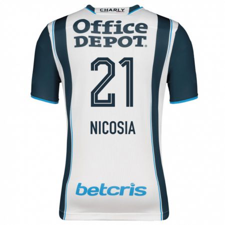 Kandiny Niño Camiseta Nina Nicosia #21 Armada 1ª Equipación 2023/24 La Camisa Chile