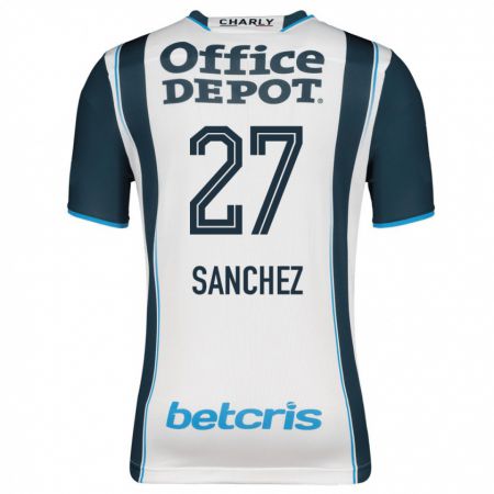 Kandiny Niño Camiseta Ella Sanchez #27 Armada 1ª Equipación 2023/24 La Camisa Chile