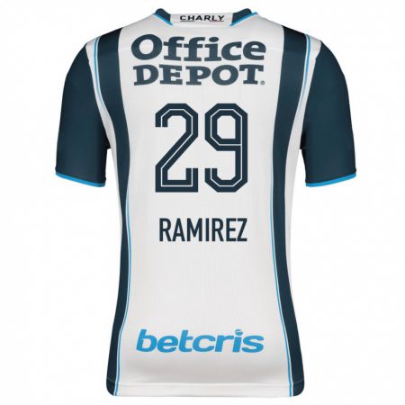 Kandiny Niño Camiseta Elliana Ramirez #29 Armada 1ª Equipación 2023/24 La Camisa Chile