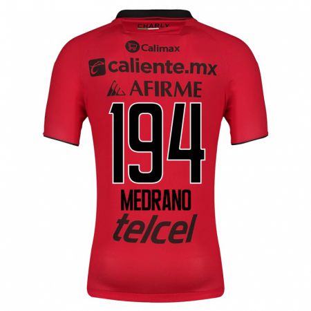 Kandiny Niño Camiseta Luis Medrano #194 Rojo 1ª Equipación 2023/24 La Camisa Chile