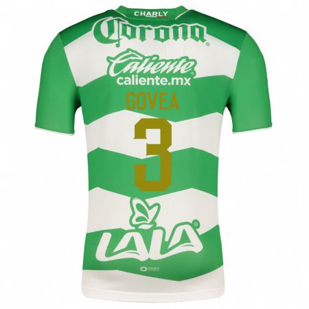 Kandiny Niño Camiseta Ismael Govea #3 Verde 1ª Equipación 2023/24 La Camisa Chile