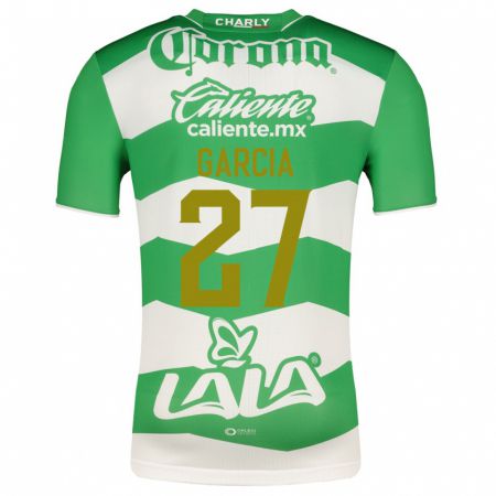 Kandiny Niño Camiseta Joel García #27 Verde 1ª Equipación 2023/24 La Camisa Chile