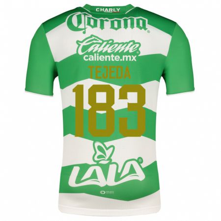 Kandiny Niño Camiseta Juan Tejeda #183 Verde 1ª Equipación 2023/24 La Camisa Chile