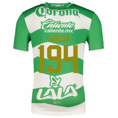 Kandiny Niño Camiseta Anthony García #194 Verde 1ª Equipación 2023/24 La Camisa Chile