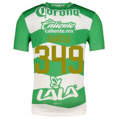 Kandiny Niño Camiseta Diego García #349 Verde 1ª Equipación 2023/24 La Camisa Chile