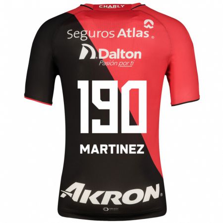 Kandiny Niño Camiseta Luis Carlos Martínez #190 Negro 1ª Equipación 2023/24 La Camisa Chile