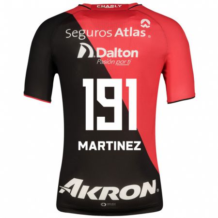 Kandiny Niño Camiseta Gustavo Martínez #191 Negro 1ª Equipación 2023/24 La Camisa Chile