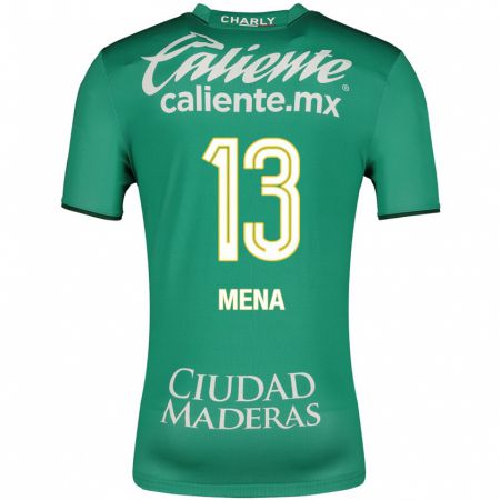 Kandiny Niño Camiseta Ángel Mena #13 Verde 1ª Equipación 2023/24 La Camisa Chile