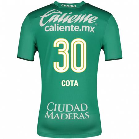 Kandiny Niño Camiseta Rodolfo Cota #30 Verde 1ª Equipación 2023/24 La Camisa Chile