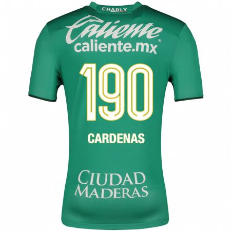 Kandiny Niño Camiseta Emilio Cárdenas #190 Verde 1ª Equipación 2023/24 La Camisa Chile