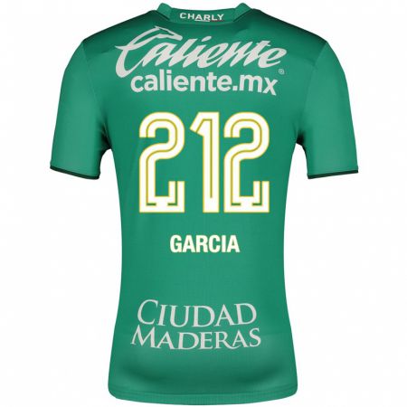 Kandiny Niño Camiseta Óscar García #212 Verde 1ª Equipación 2023/24 La Camisa Chile