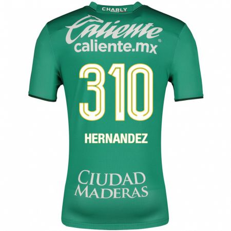 Kandiny Niño Camiseta Karin Hernández #310 Verde 1ª Equipación 2023/24 La Camisa Chile