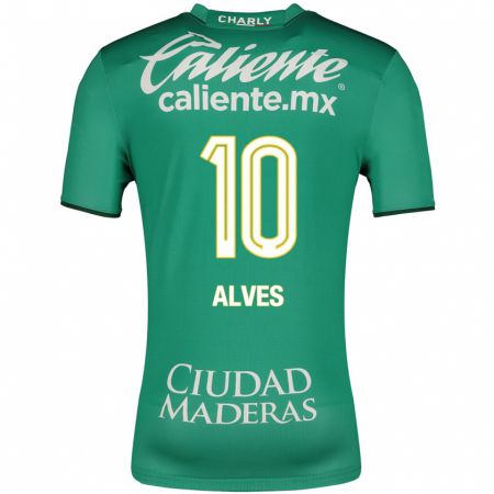 Kandiny Niño Camiseta Maria Alves #10 Verde 1ª Equipación 2023/24 La Camisa Chile