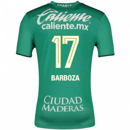 Kandiny Niño Camiseta Marypaz Barboza #17 Verde 1ª Equipación 2023/24 La Camisa Chile